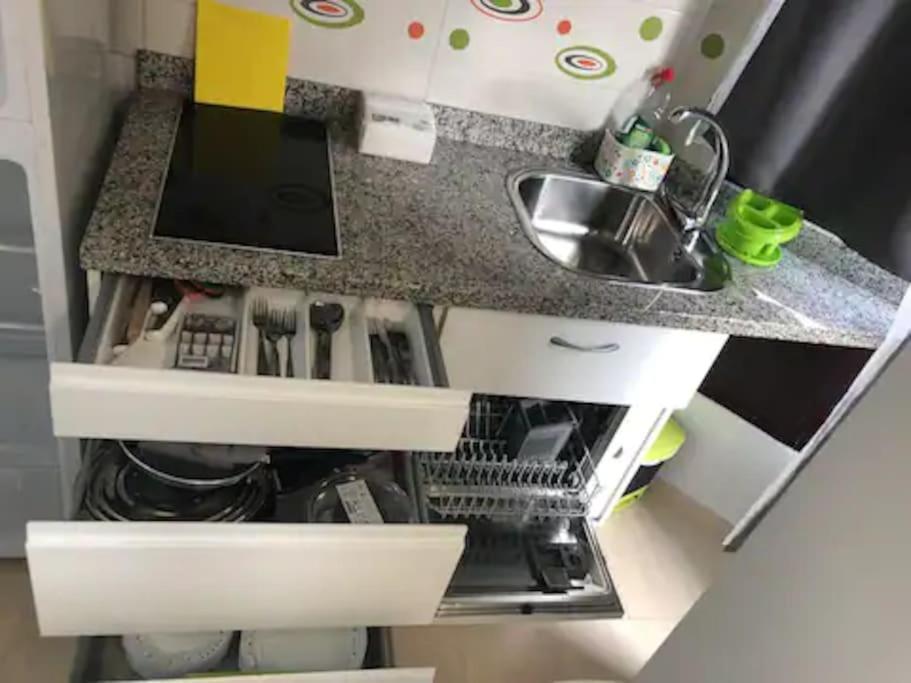 Cozy Aprtment Seaview Dishwasher ลาสปัลมาส เด กรานคานาเรีย ภายนอก รูปภาพ